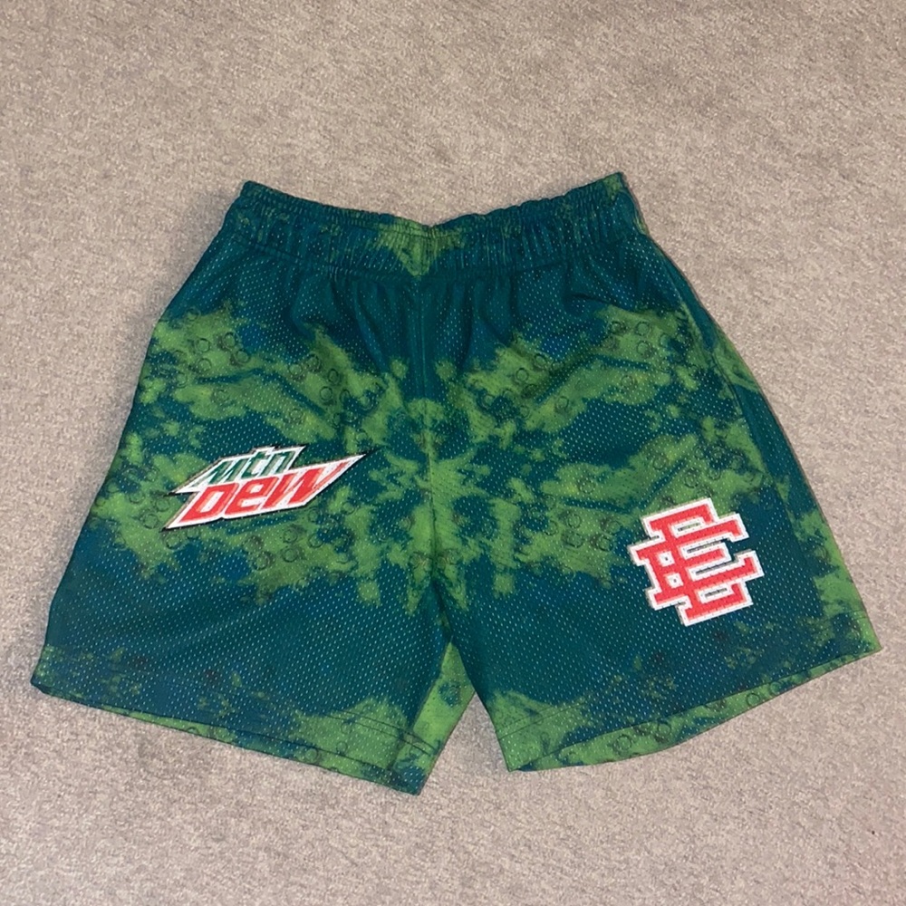 Eric Emanuel Green Athletic Shorts